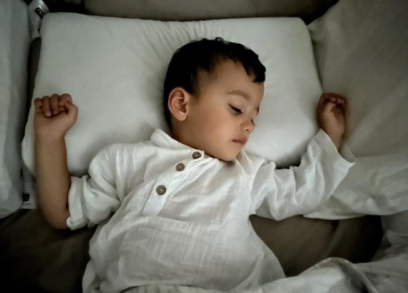 Toddler Organic Latex Pillow - Customer Photo From Linda Steinmeier