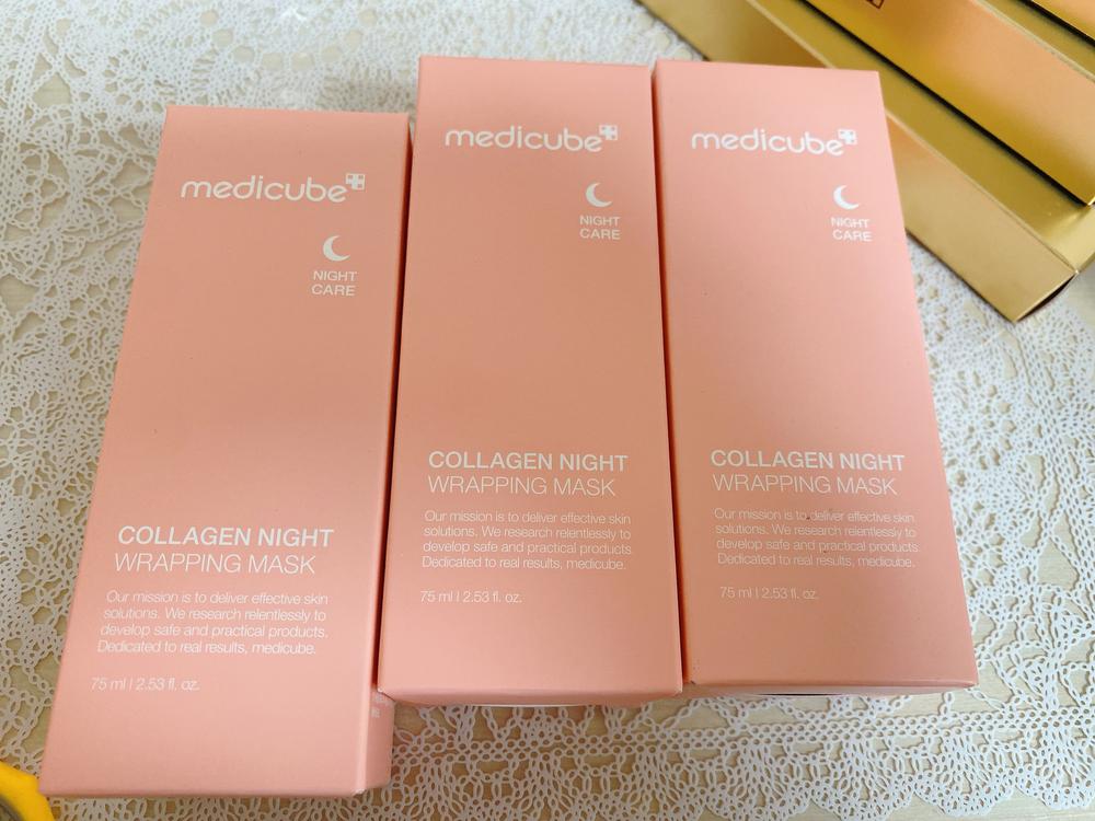 コラーゲンナイトラッピングマスク – MEDICUBEオンラインショップ