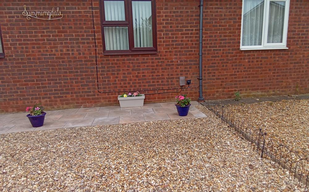 Round Lawn & Border Edging - 3 Pack - Customer Photo From Lynda G.