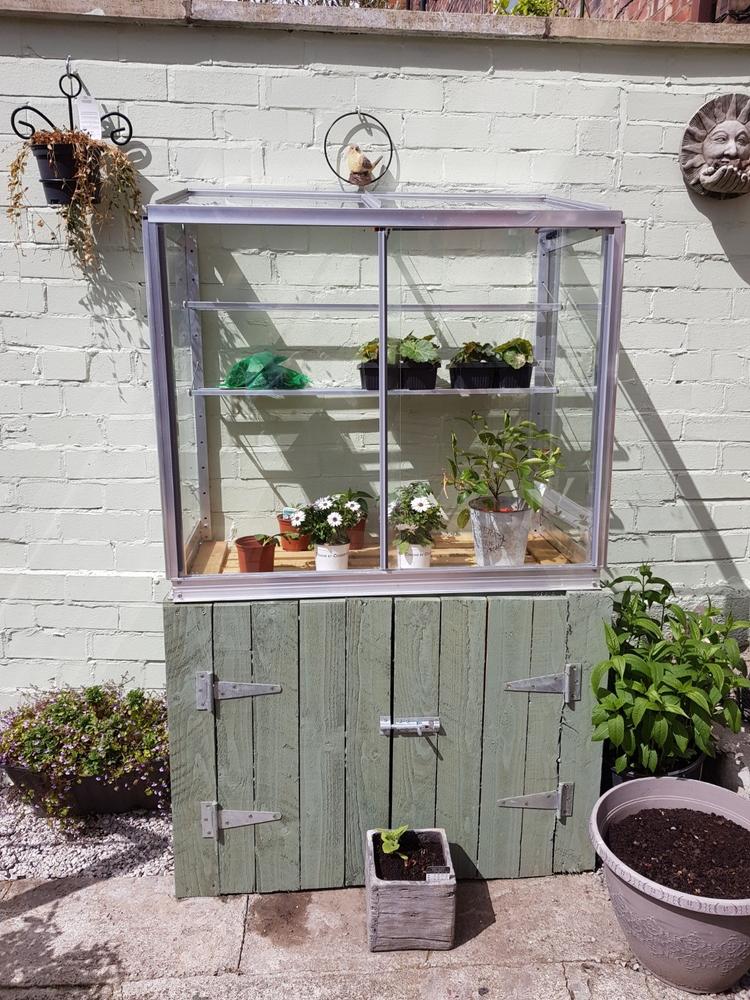 Half Size Cold Frame - Customer Photo From Yvonne T.