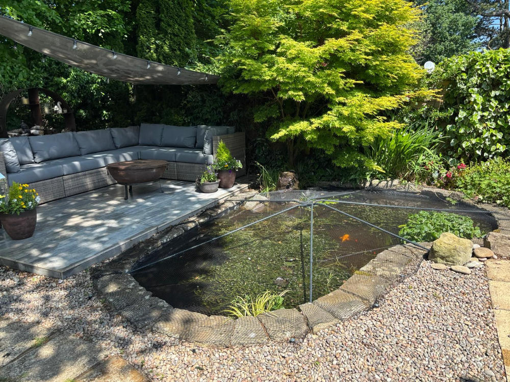 Universal Pond Cover - Customer Photo From Julian H.