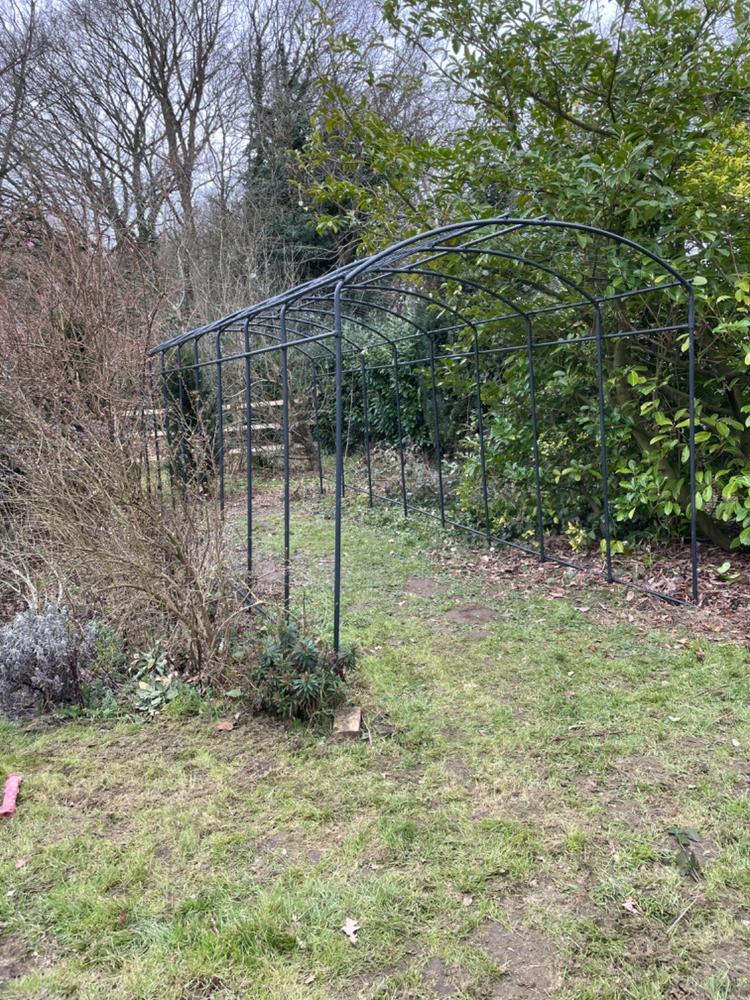 Monet Pergola With Lattice - Customer Photo From Susie W.