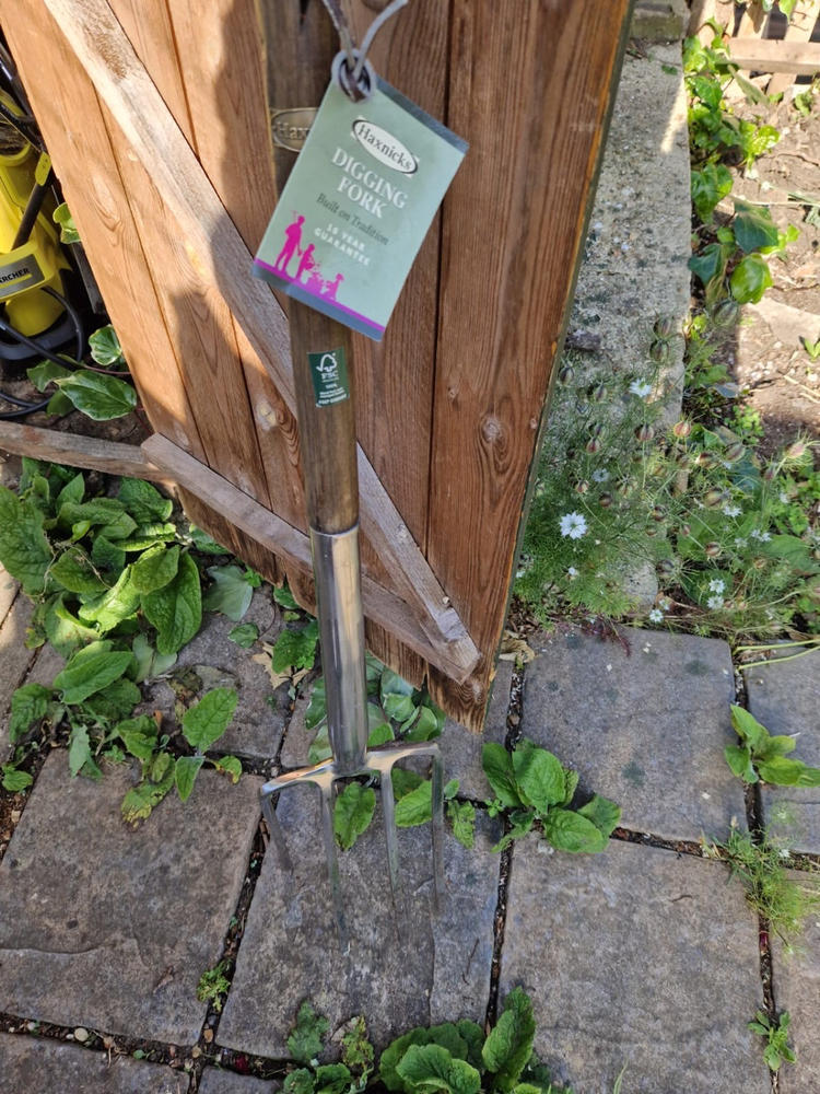Vintage Ash Digging Fork - Customer Photo From Lucy W.