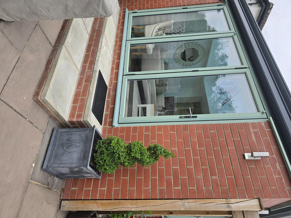 Tuscan Zinc Planter - Customer Photo From Colin W.
