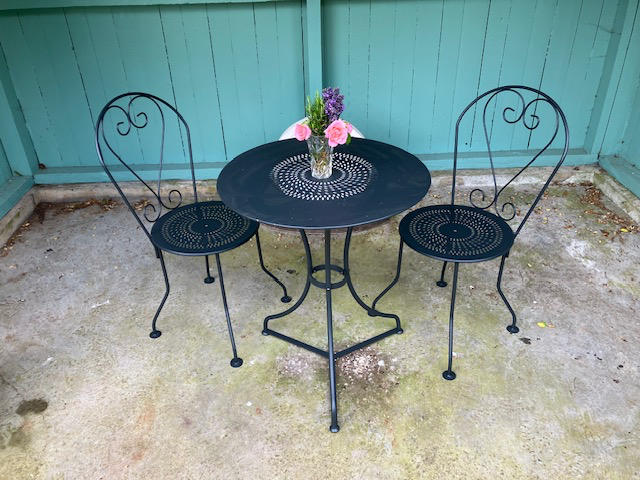 Provence Vintage Bistro Set - Customer Photo From Christopher H.