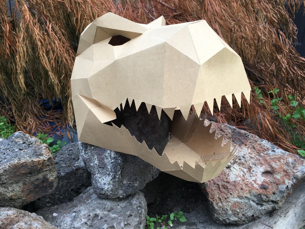 T Rex Dinosaur Mask Wintercroft