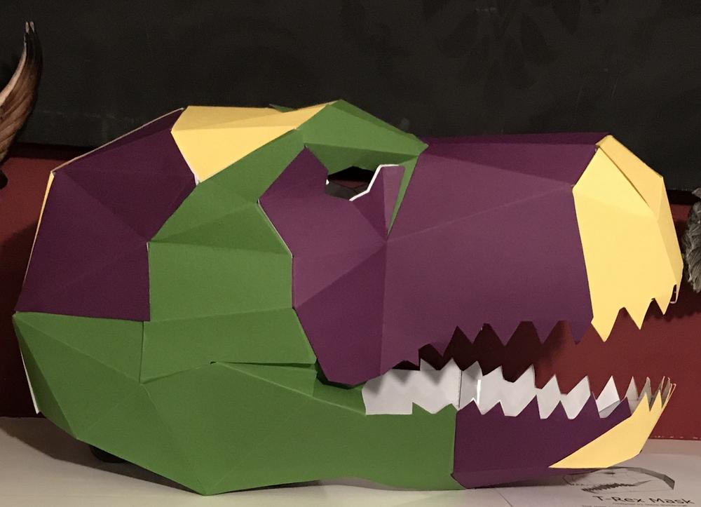 T Rex Dinosaur Mask Wintercroft