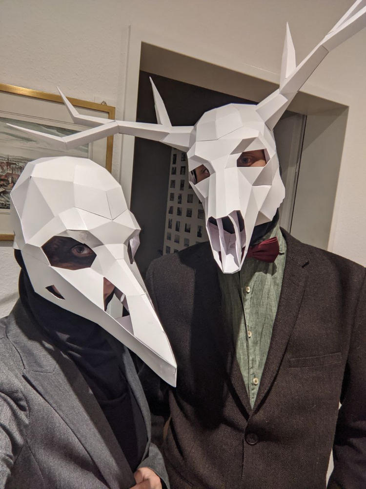Dead Animal Mask Set - Customer Photo From Natascha Hedrich