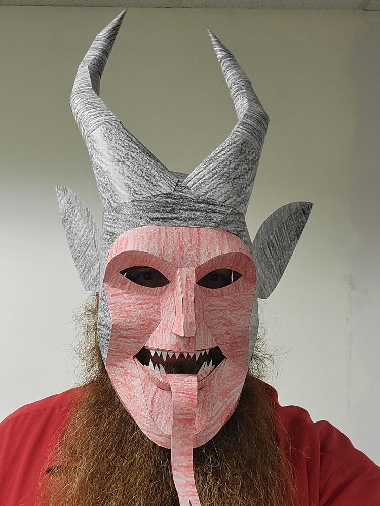 Krampus Mask - Customer Photo From Shane S.