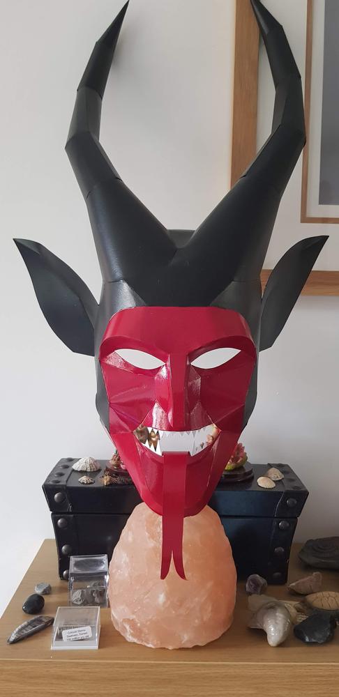 Krampus Mask - Customer Photo From Alan Hardcastle