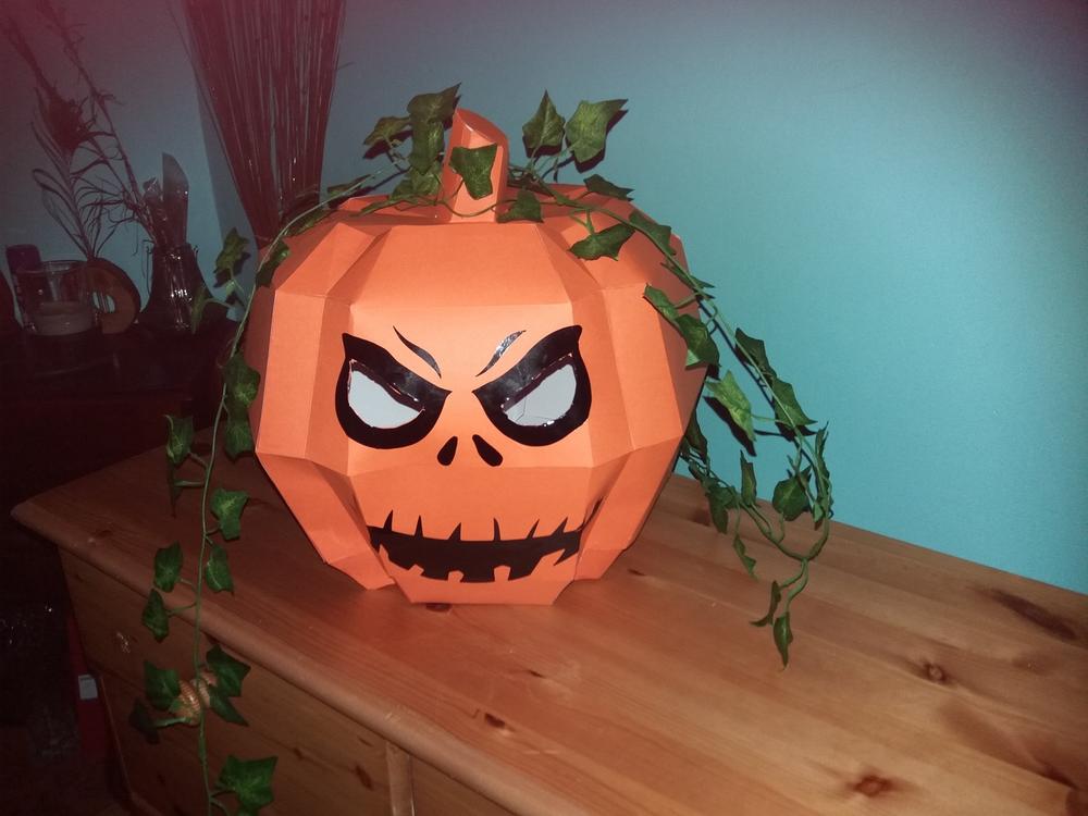 Pumpkin Mask - Customer Photo From Sandra B.