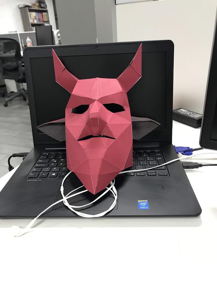 Devil Mask - Customer Photo From Angel M.