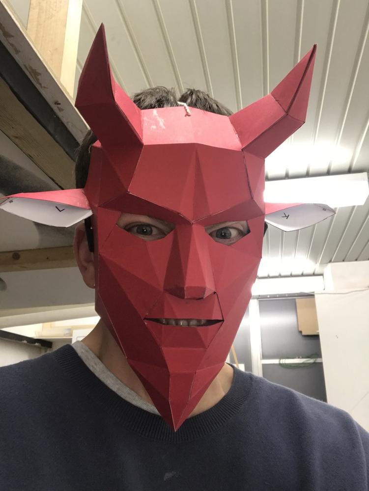 Devil Mask - Customer Photo From Henry N.