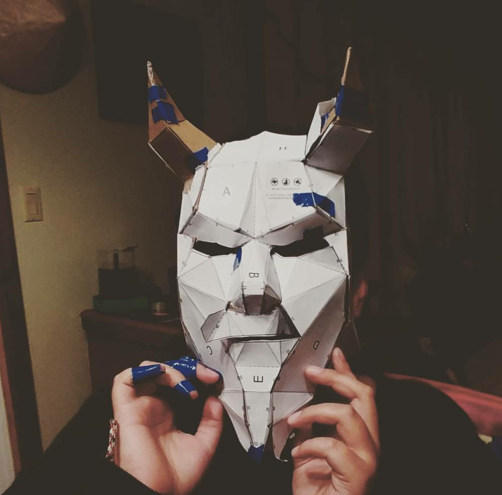 Devil Mask - Customer Photo From Anastasia K.