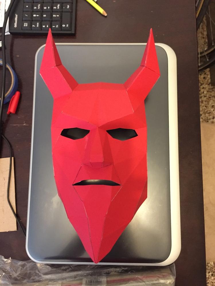 Devil Mask - Customer Photo From Hiram A.