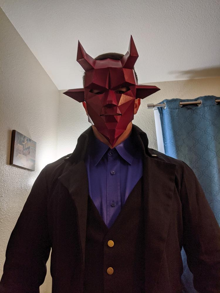 Devil Mask - Customer Photo From Steven A.
