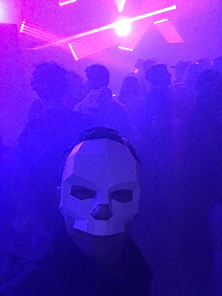 Hotel Artemis Skull Mask - Customer Photo From Oscar