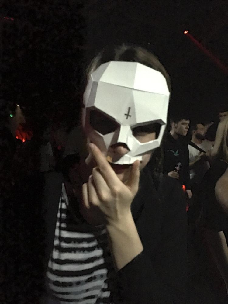 Hotel Artemis Skull Mask - Customer Photo From Di j.