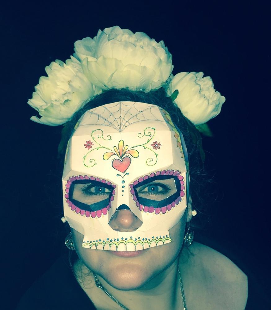 Hotel Artemis Skull Mask - Customer Photo From Jessica C.