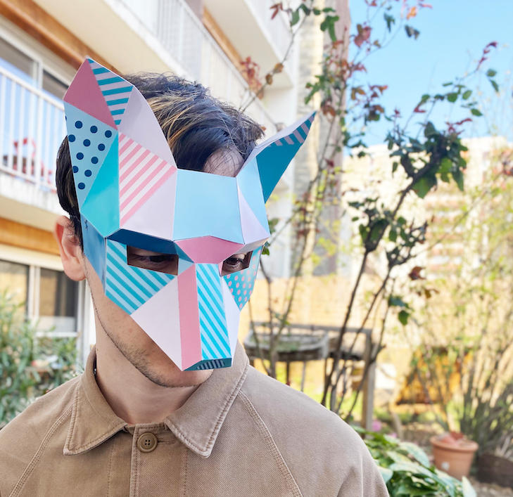 Fox Half Mask - Customer Photo From Emmanuel Lobgeois