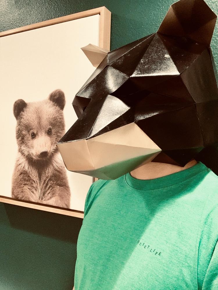 Bear Full Mask - Customer Photo From Marlon