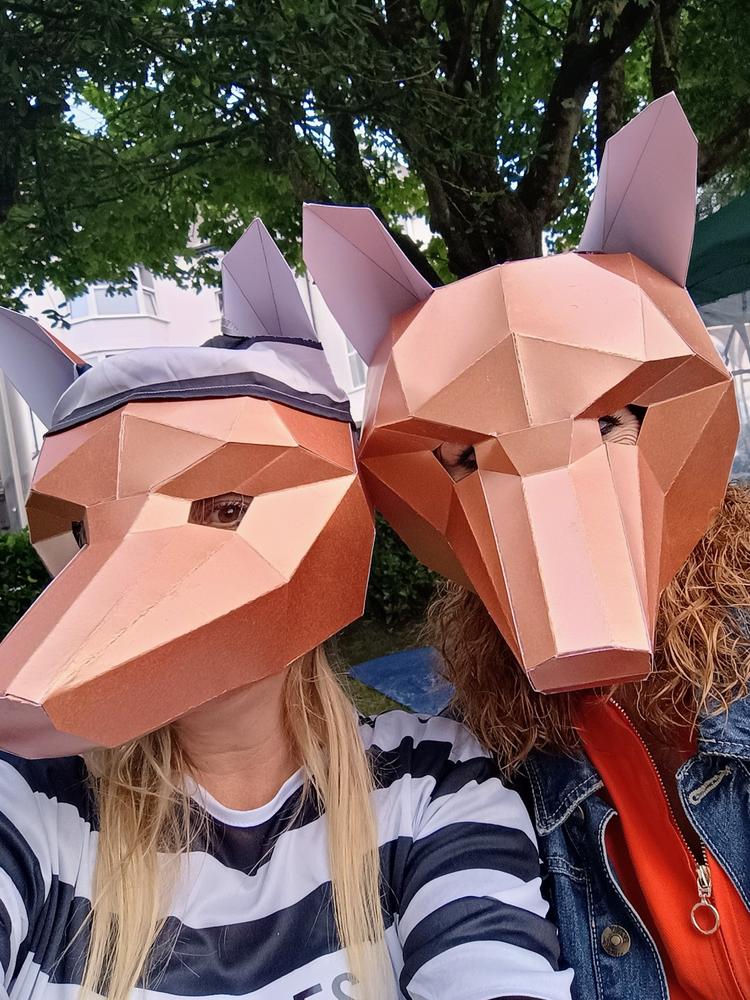 Fox Mask - Customer Photo From Lisa Stratton