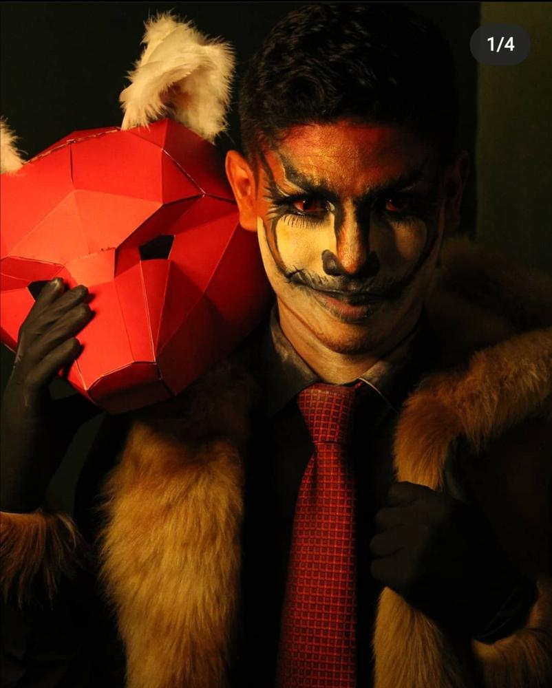 Fox Mask - Customer Photo From Luis Edgardo Valdés Vázquez