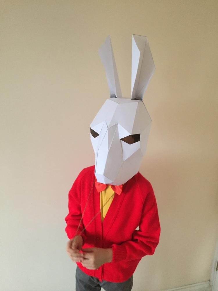 Hare Mask - Customer Photo From Mrs f.