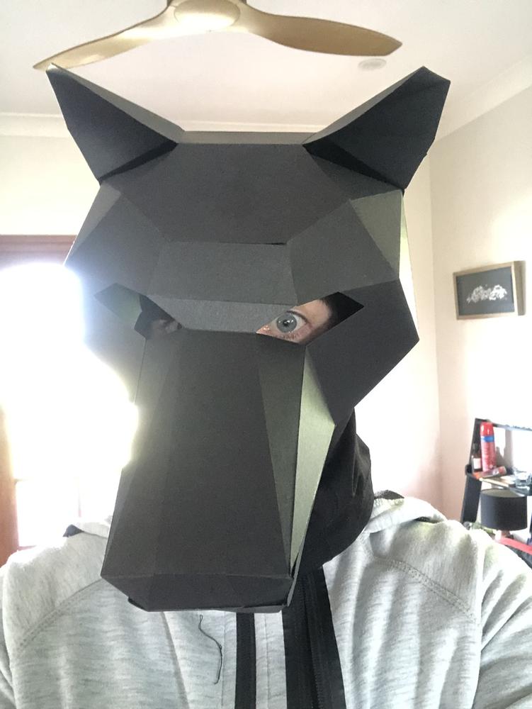 Wolf Mask - Customer Photo From Sharon G.