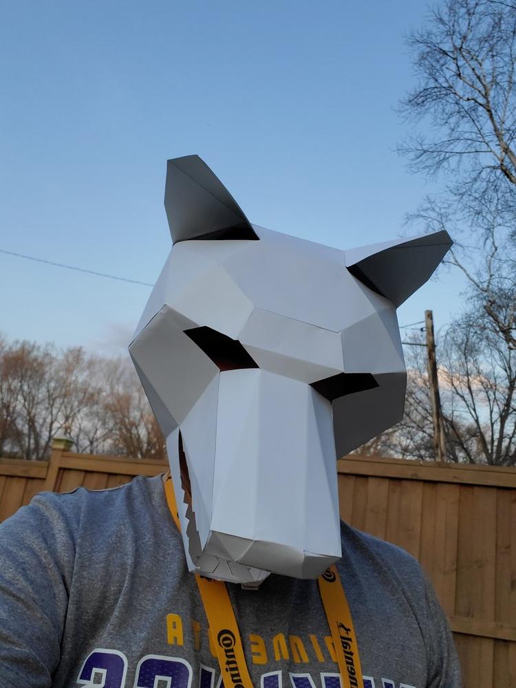 Wolf Mask - Customer Photo From Vanessa O.