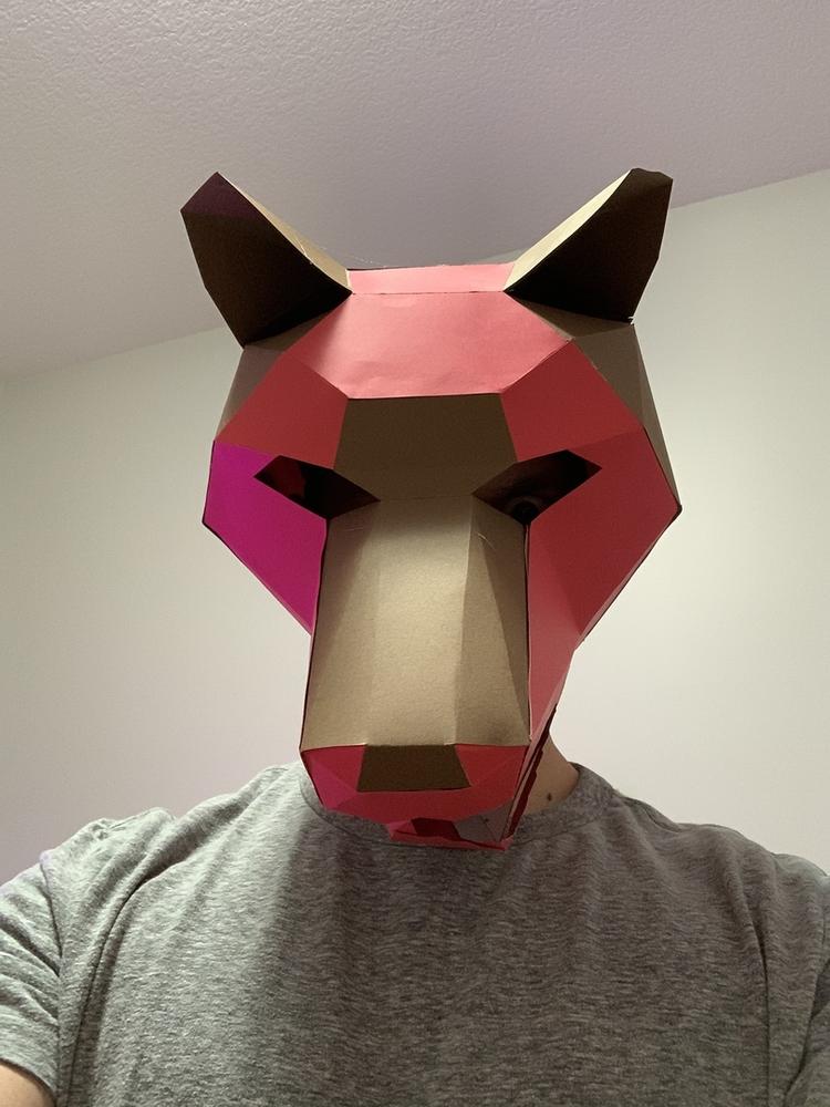 Wolf Mask - Customer Photo From Narayan K.