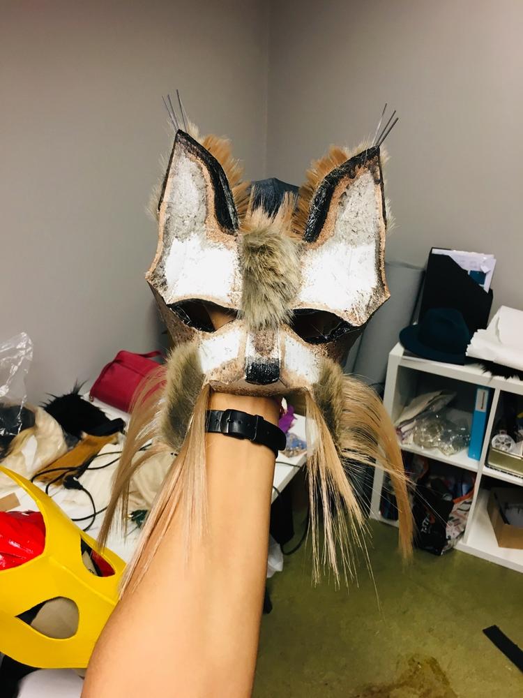 Cat Half Mask - Customer Photo From Simon C.