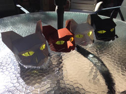 Cat Half Mask - Customer Photo From Dan