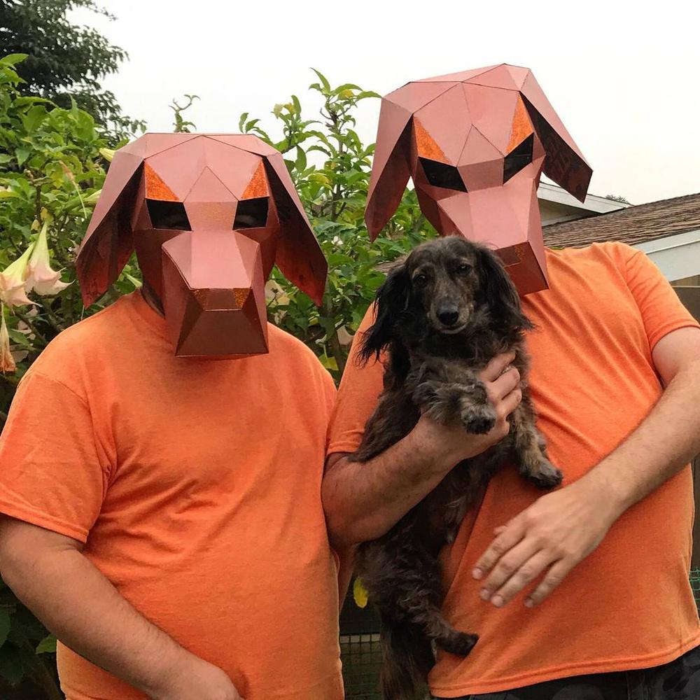 Beagle Dog Mask - Customer Photo From David p.