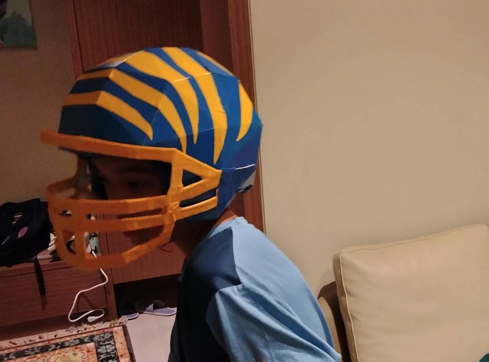 American Football Helmet - Customer Photo From Gus Adapon