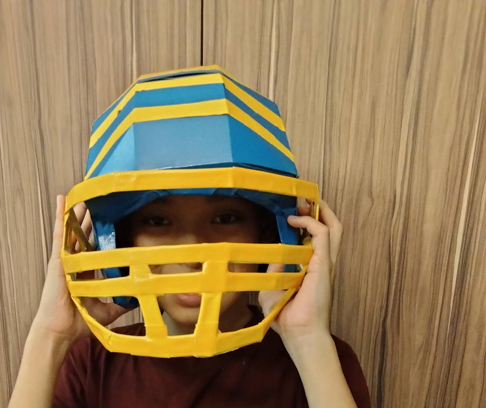 American Football Helmet - Customer Photo From Gus Adapon