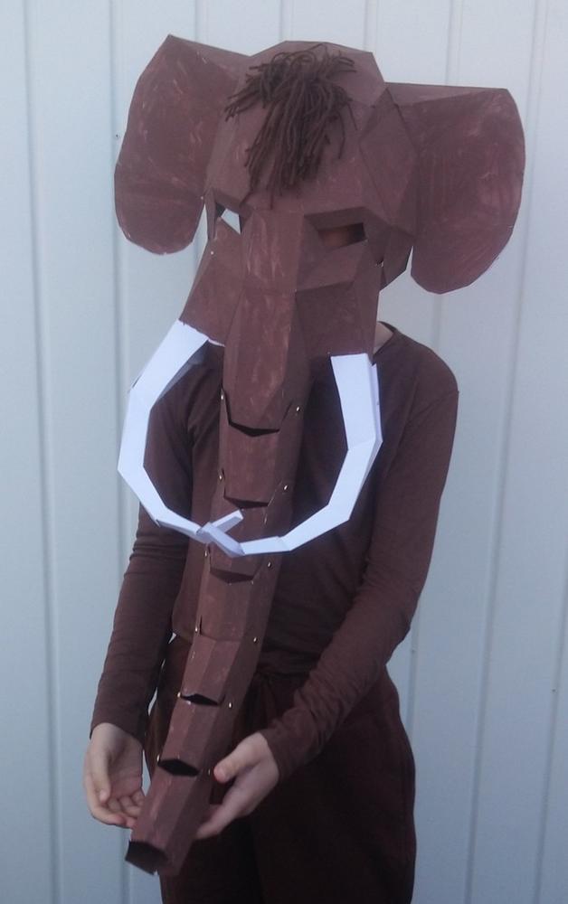 Elephant Mask - Customer Photo From Jennifer B.