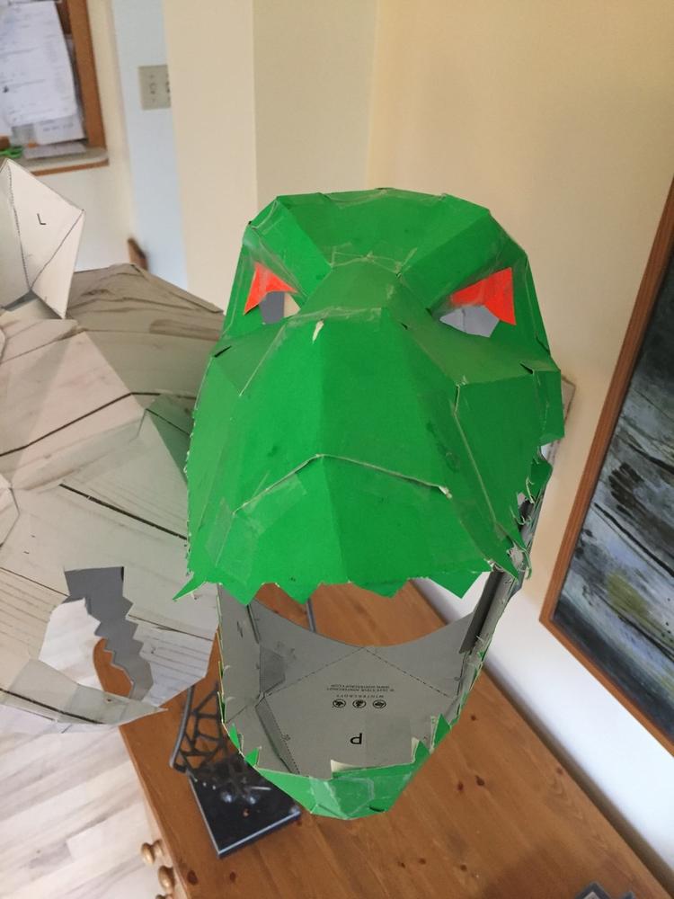 Prehistoric Monster Mask Set - Customer Photo From Alison C.