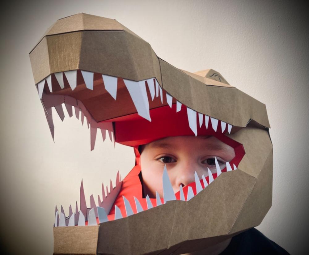 Crocodile Mask - Customer Photo From Liz Felton