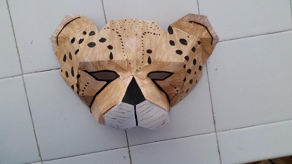Tiger Half Mask - Customer Photo From Kimberly R.