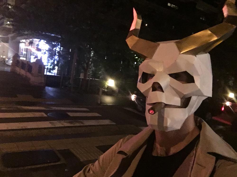 Horned Skull Mask - Customer Photo From Josh L.