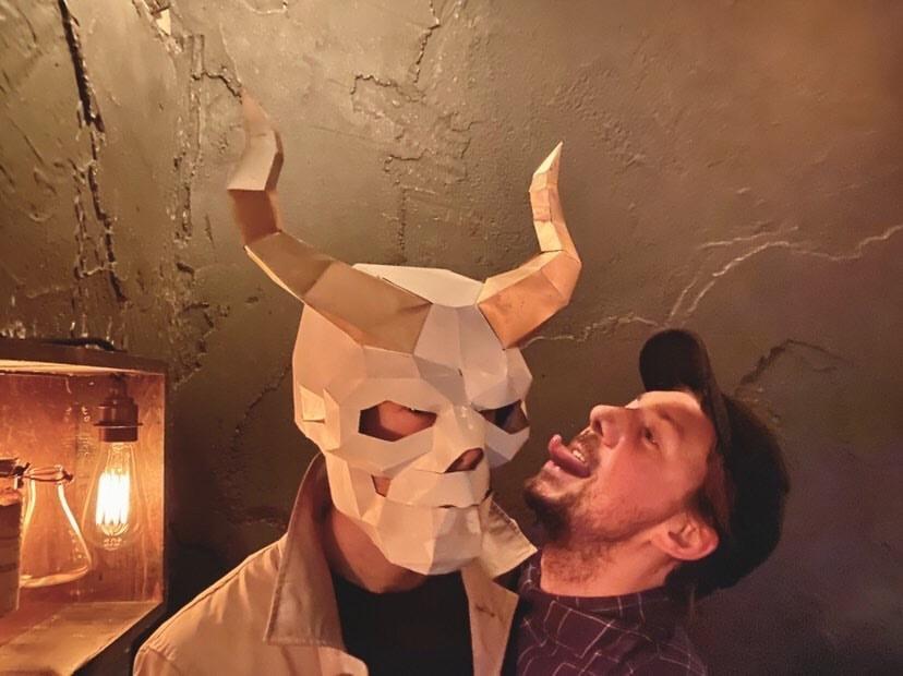 Horned Skull Mask - Customer Photo From Josh L.