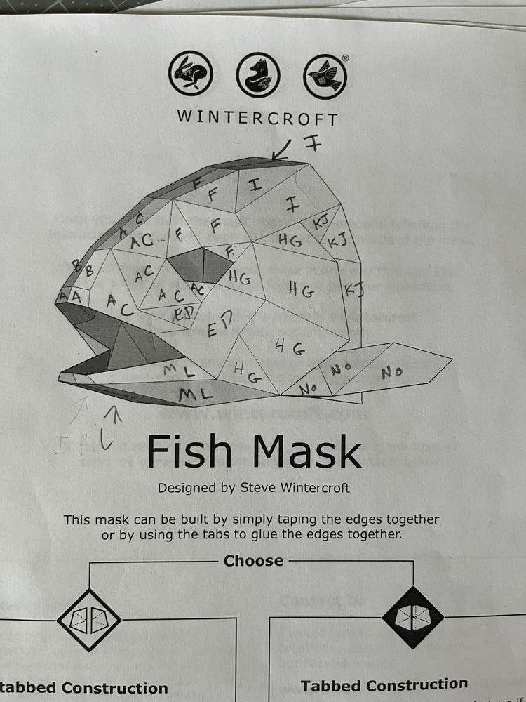 Fish Mask - Customer Photo From Lee 