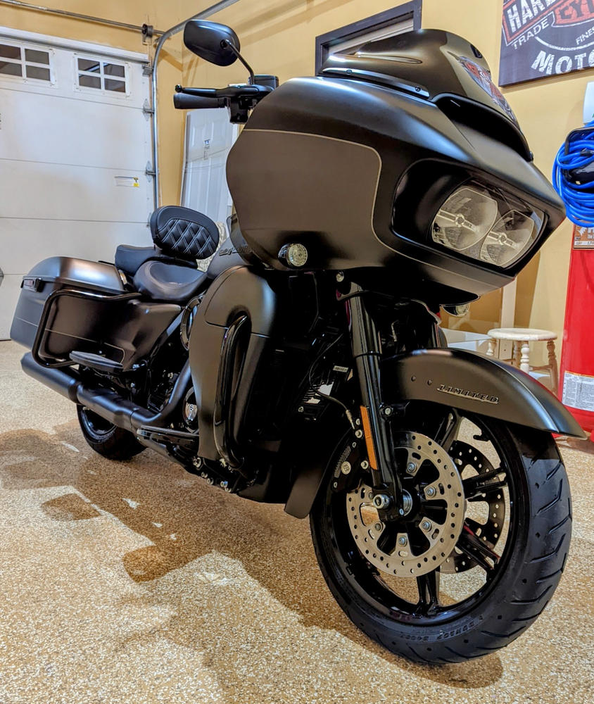 Matte Motorcycle Prescription - Add all accessories - Customer Photo From Jason Bergan