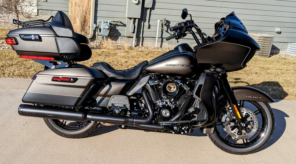 Matte Motorcycle Prescription - Add all accessories - Customer Photo From Jason Bergan