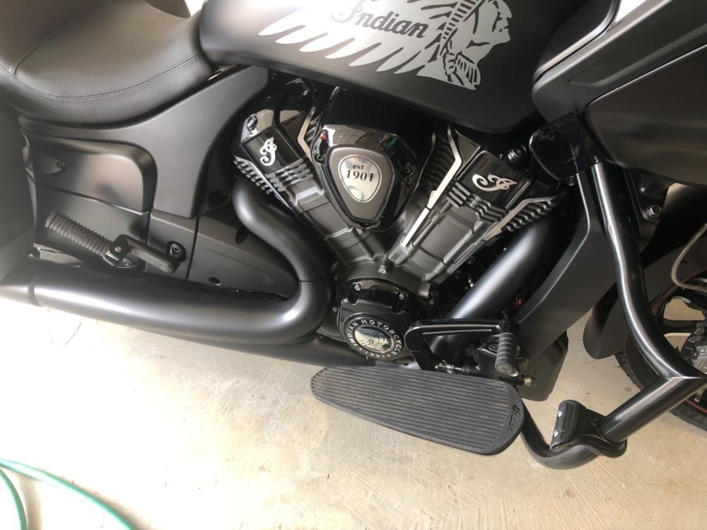 Matte Motorcycle Prescription - 2 Foam Applicators, 2 Microfiber Towels - Customer Photo From Brian O’Neill