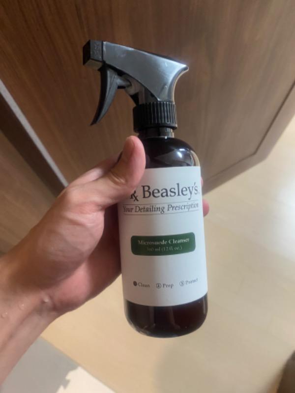 Microsuede Cleanser - 12 oz - Customer Photo From Yeon Ho Chung