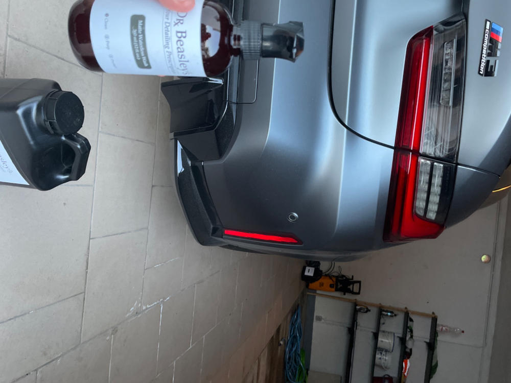 Matte Waterless Wash - 12 oz - Customer Photo From mikhail valyer