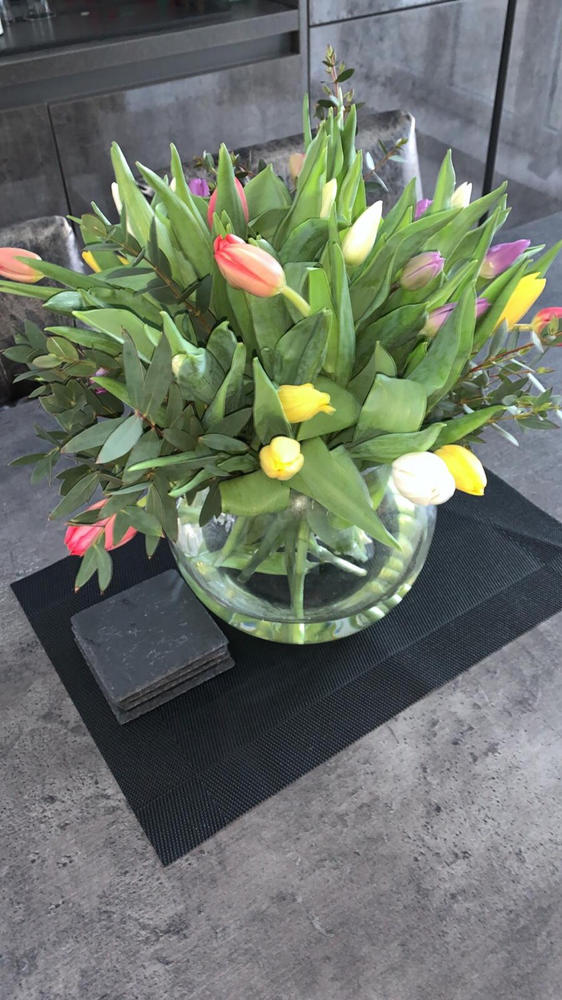 Bright & Beautiful Tulips - Customer Photo From Lisa Andrews