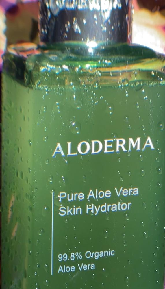 Pure Aloe Vera Skin Hydrator - 99.8% Organic Aloe - Customer Photo From Emely Castillo